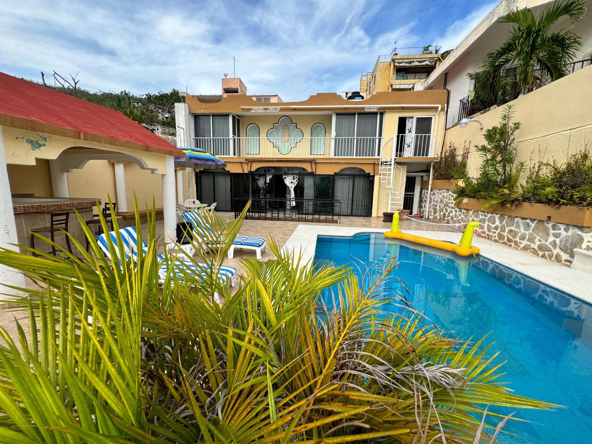 فيلا Blue Coast With Pool And Ocean View 10 To 35 P أكابولكو المظهر الخارجي الصورة