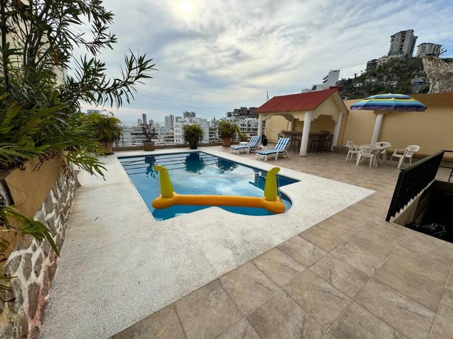 فيلا Blue Coast With Pool And Ocean View 10 To 35 P أكابولكو المظهر الخارجي الصورة
